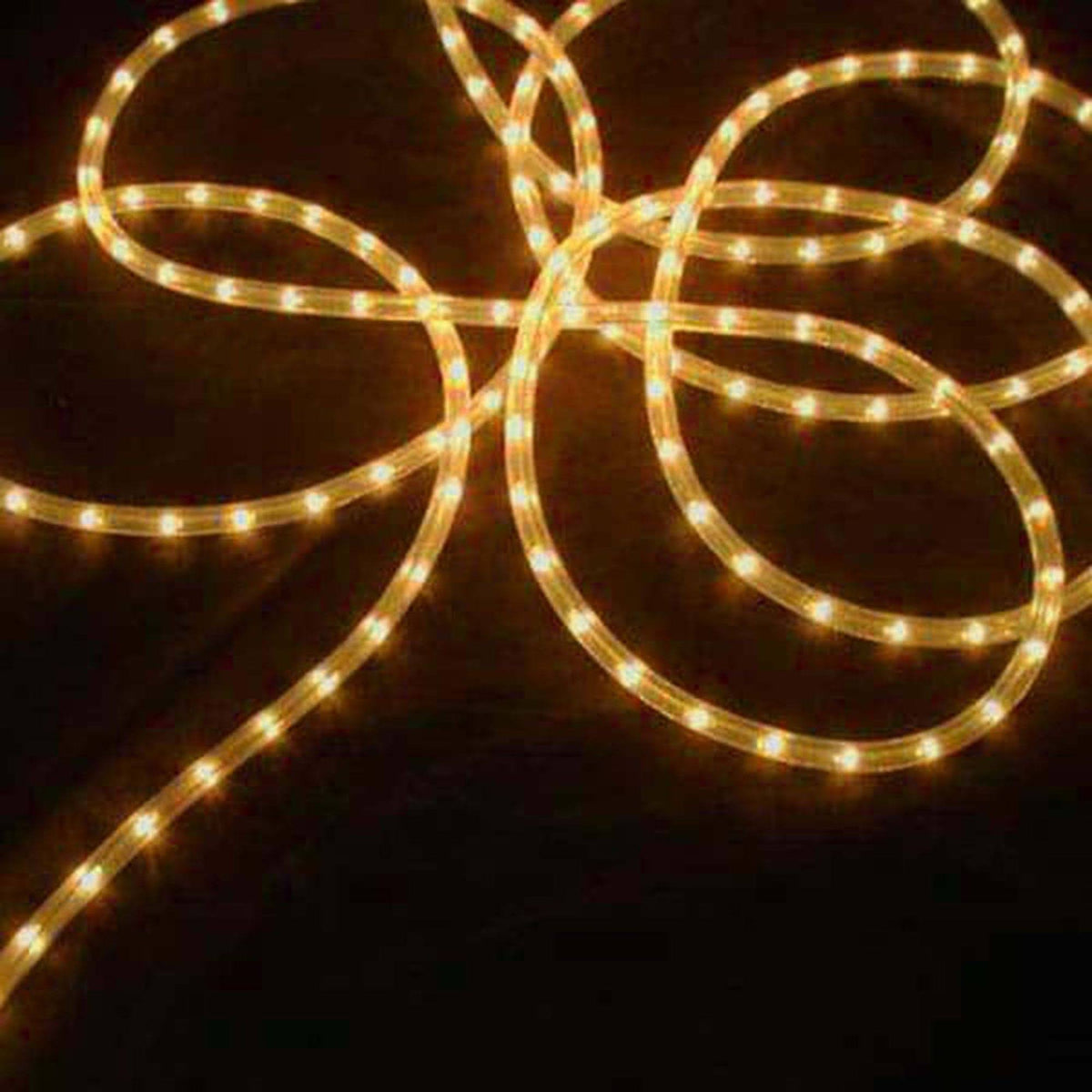 100 ft White Wire Christmas Rope Lights X1398
