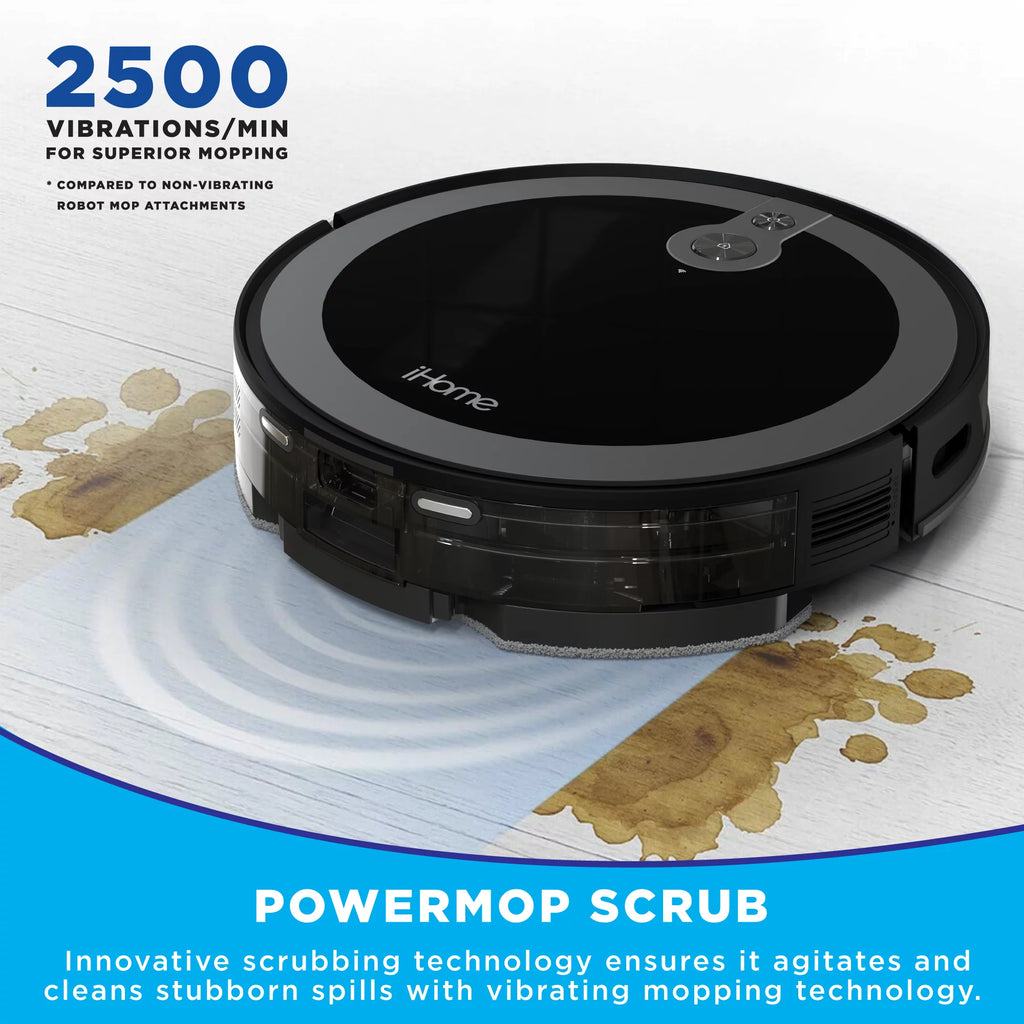 3-in-1 Robot Vacuum and Vibrating Mop with Auto Empty Base S4072
