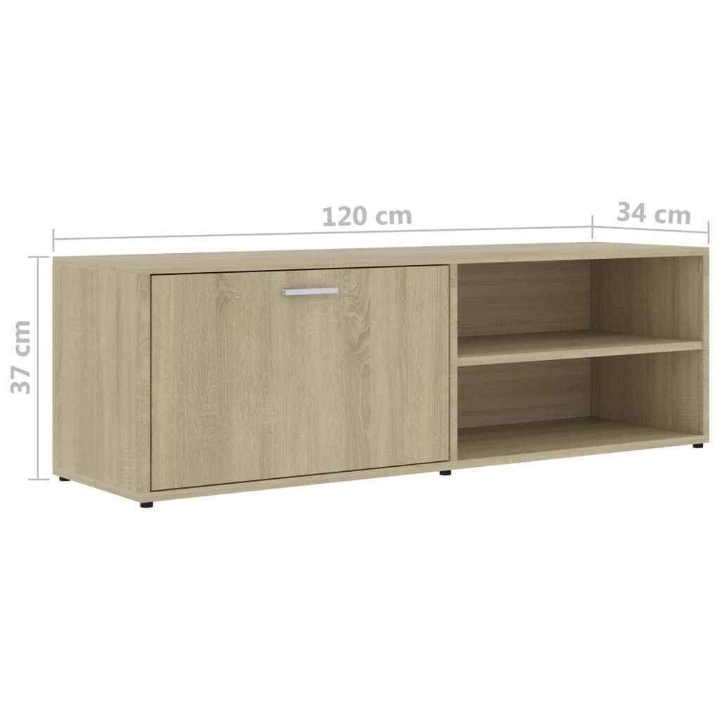 Sonoma Oak TV Cabinet Chipboard B155