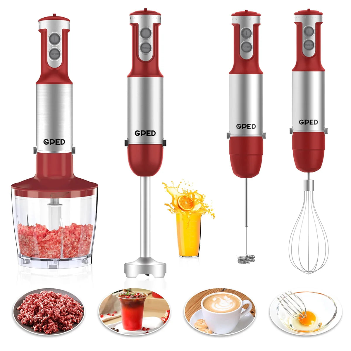 5-in-1 Immersion Hand Blender E921