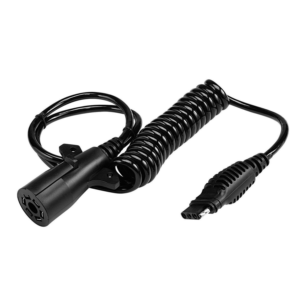 Seven-Way RV Blade to Four-Wire Flat Adapter with Flex Cord E317