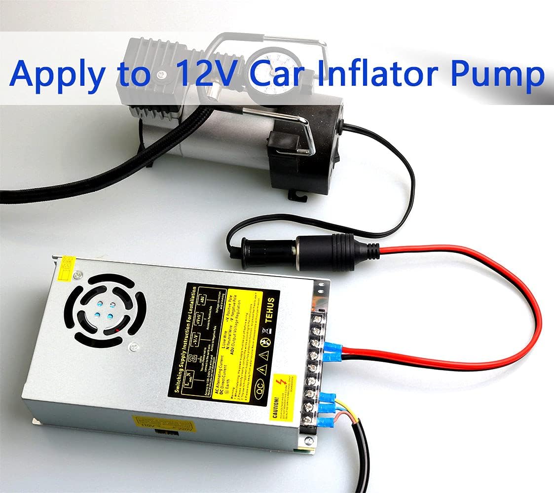 Switching Power Supply AC 110V/220V to DC 12V 40A 480W Power Adapter Transformer S6571