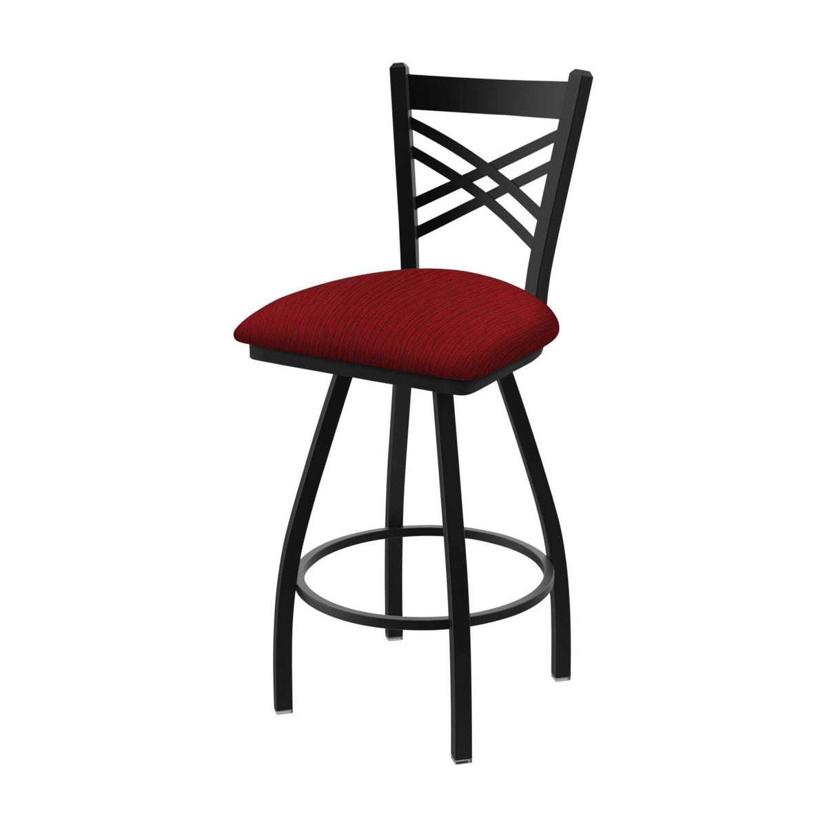 Swivel Counter Stool with Pewter Finish X8723