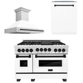 48 Gas Range, Range Hood, Dishwasher M4225