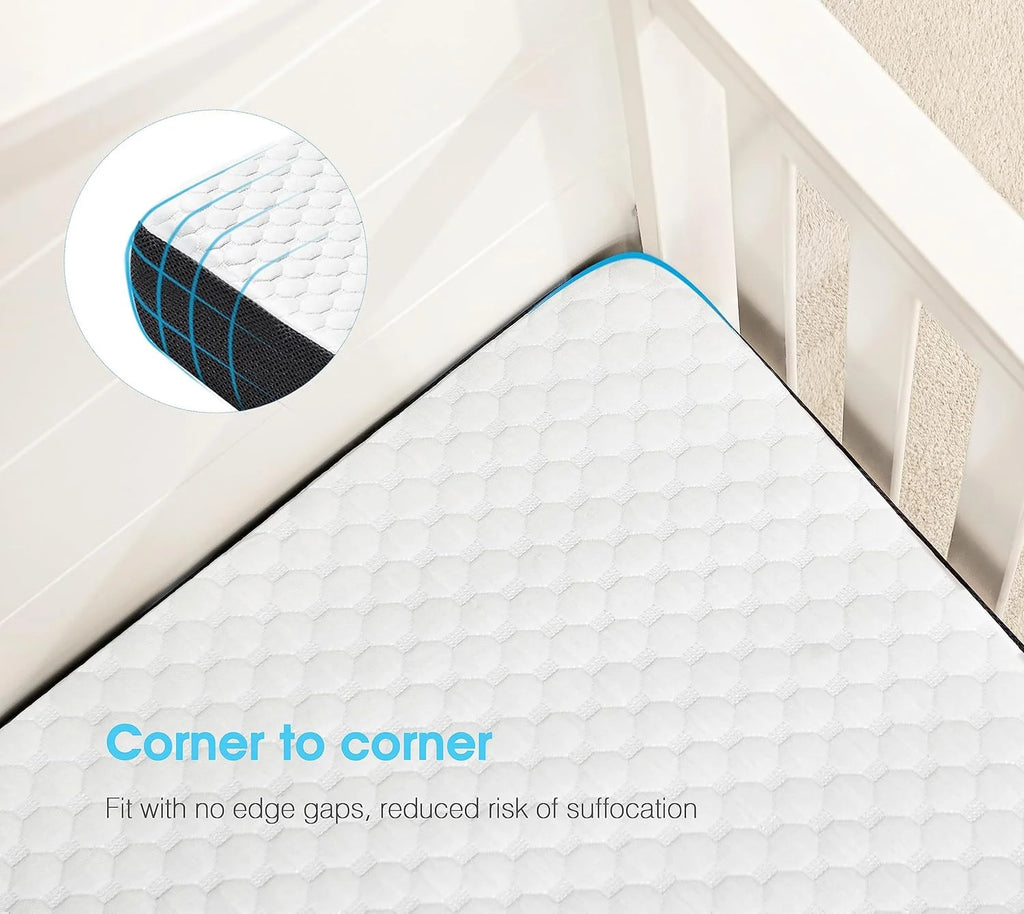 Waterproof Memory Foam Mini Crib Mattress D48631