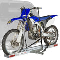 Lightweight Aluminum Motorcycle Hitch Carrier with Loading Ramp H9485