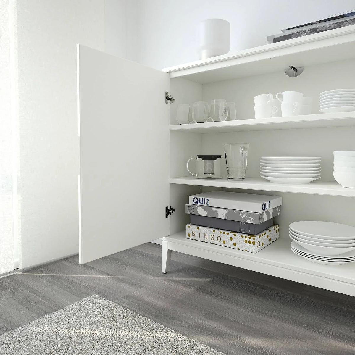 White Cabinet P55891