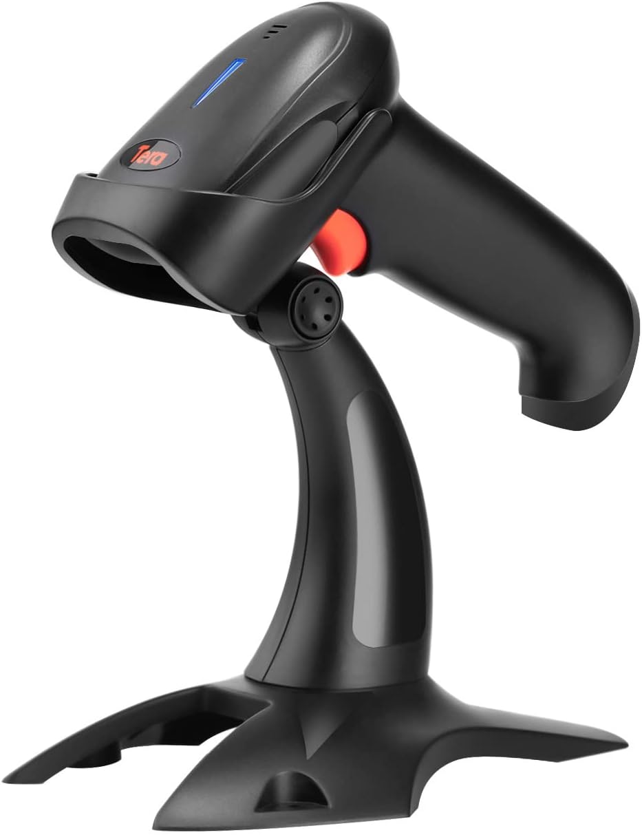 2D Wireless Barcode Scanner with Stand, Pack of 2 H5976