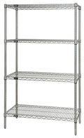 Chrome Wire Shelving Unit Q391684
