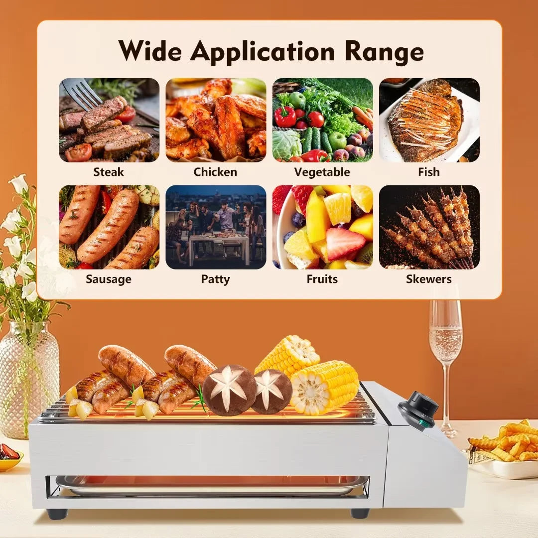 Portable Electric Stainless Steel Grill L443