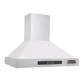 30 Wall Mount Range Hood 900 CFM White N741