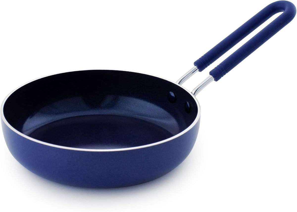 Blue Diamond Diamond Infused Ceramic Nonstick 12" Frying Pan Skillet with Lid P812