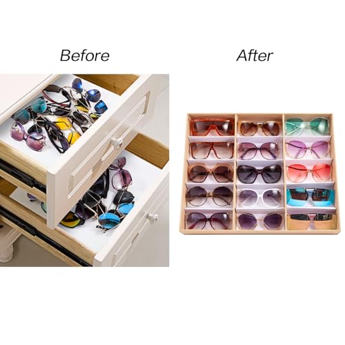 Sunglasses Organizer Storage Eyeglasses Holder Case Box with Lid M691903