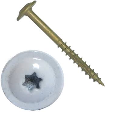 Bronze Star Exterior Coated Truss Head Wood Screw Torx Drive 5 Pound B327372