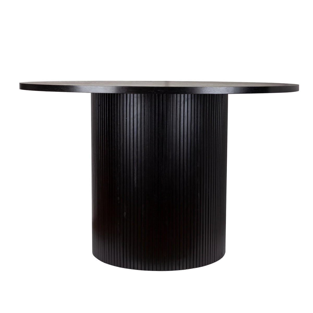 Black Solid Wood Round Dining Table S59997