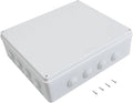 White IP65 Junction Box Project Enclosure 15.7 x 13.8 x 4.7 inch Pack of 2 N886777