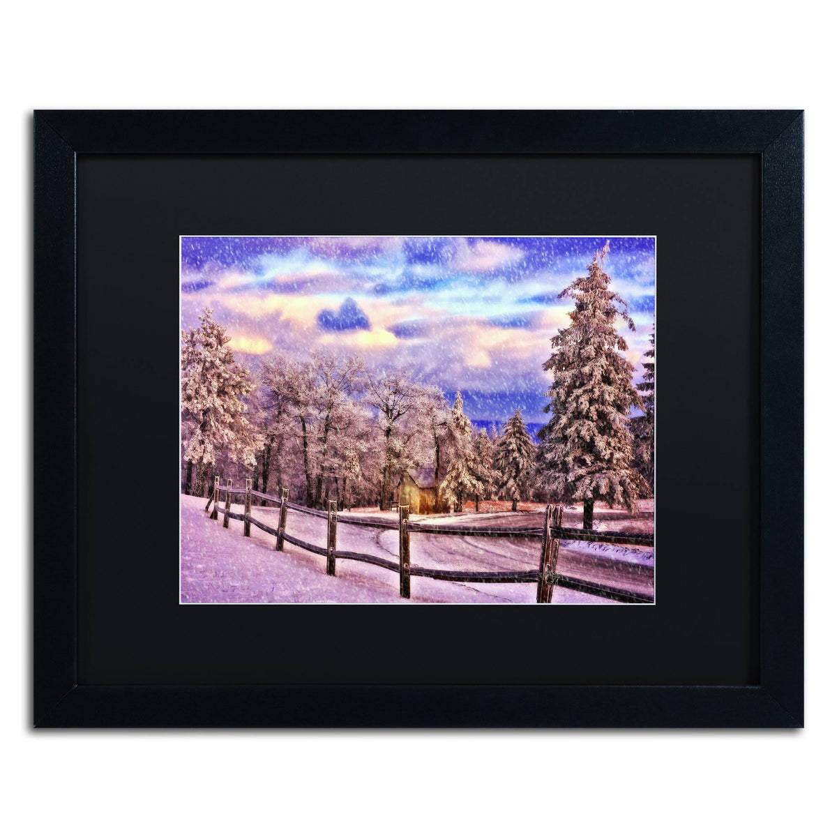 Framed Art Print 16x20-Inch K377
