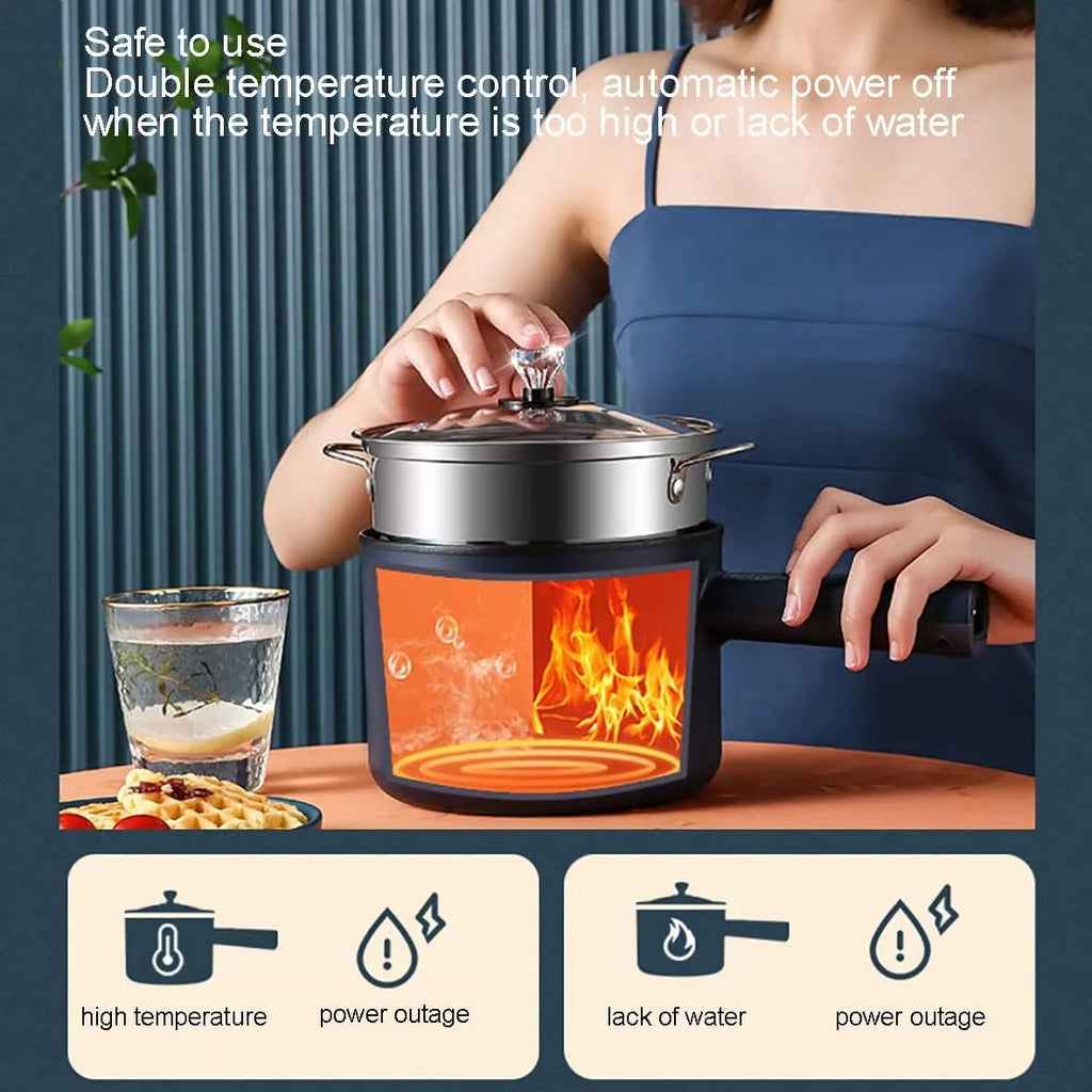1.8L Non-Stick Electric Hot Pot F4633