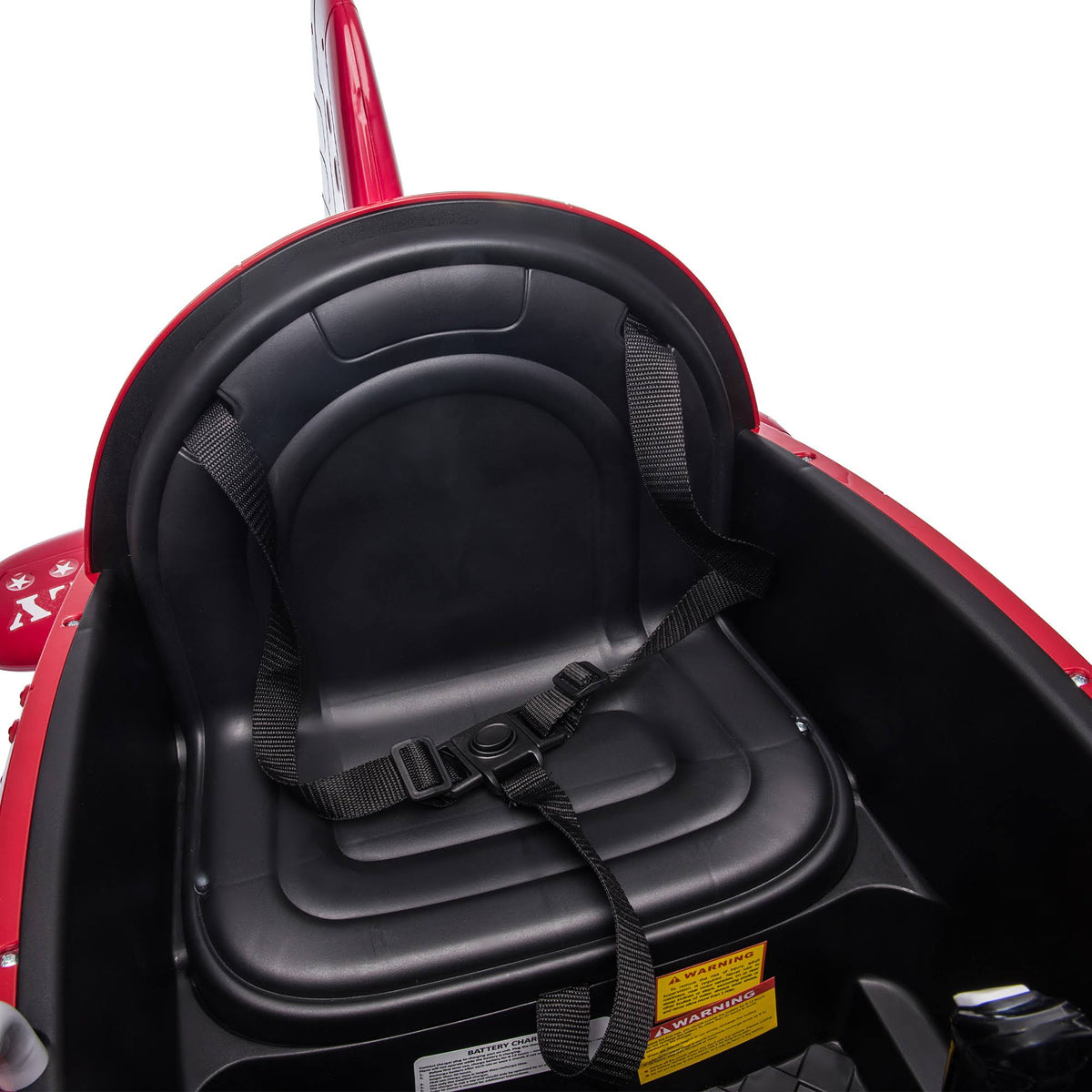 Red Electric Ride on Toy Plane Car E1893