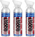 3 Pack 10-Liter Portable Canned Oxygen Canister Q930
