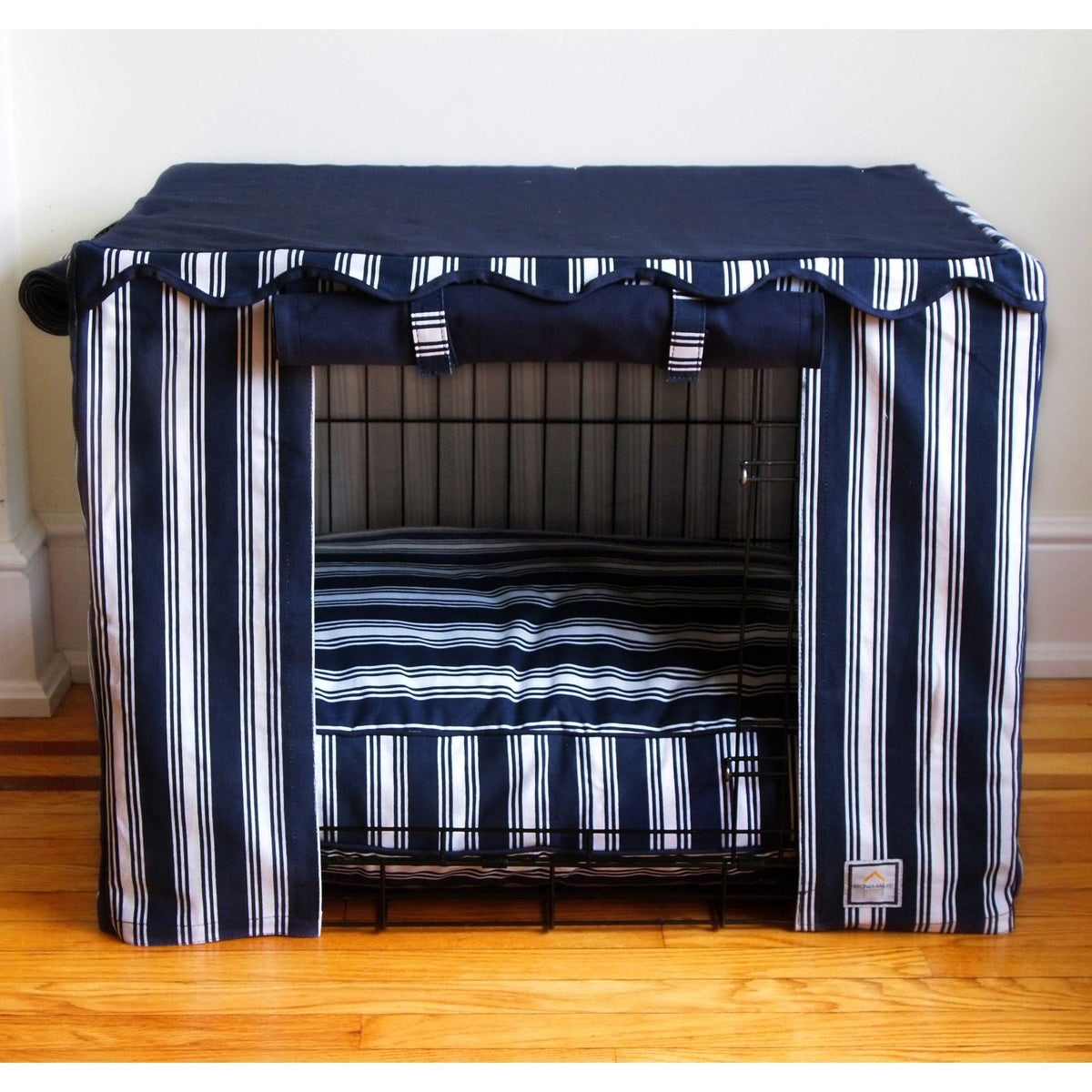 Nautical Stripe Crate Cover W851558