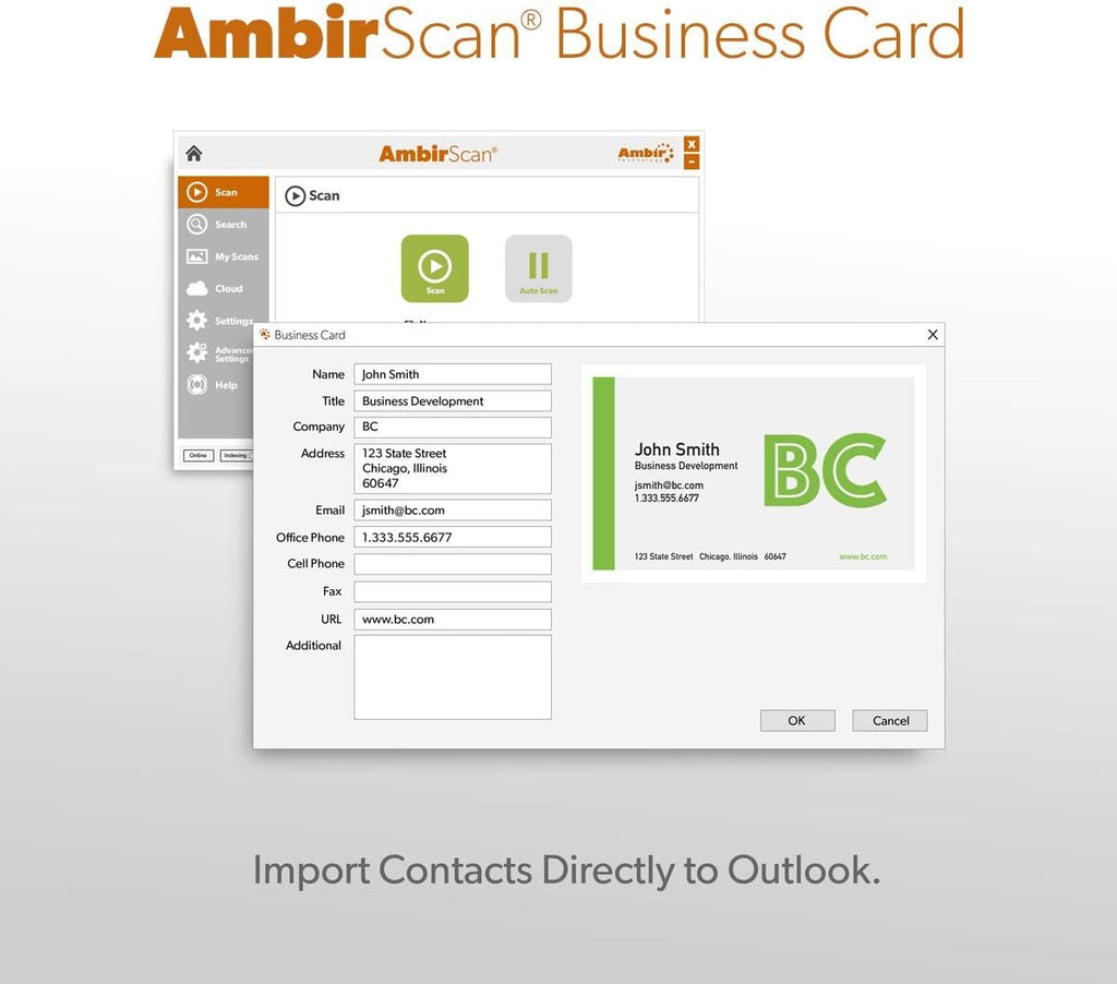 Hybrid Duplex Document Scanner with Receipt Software for Windows PC E7400