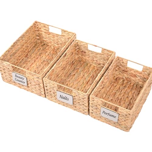 3 Pcs Woven Storage Baskets H434849