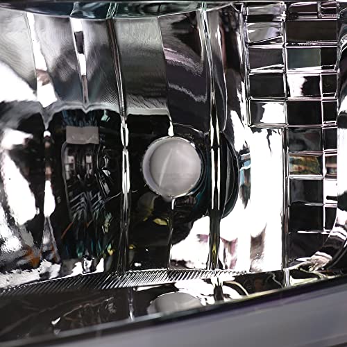 Black Housing LED Strip Bar Headlights With Amber Reflector P434