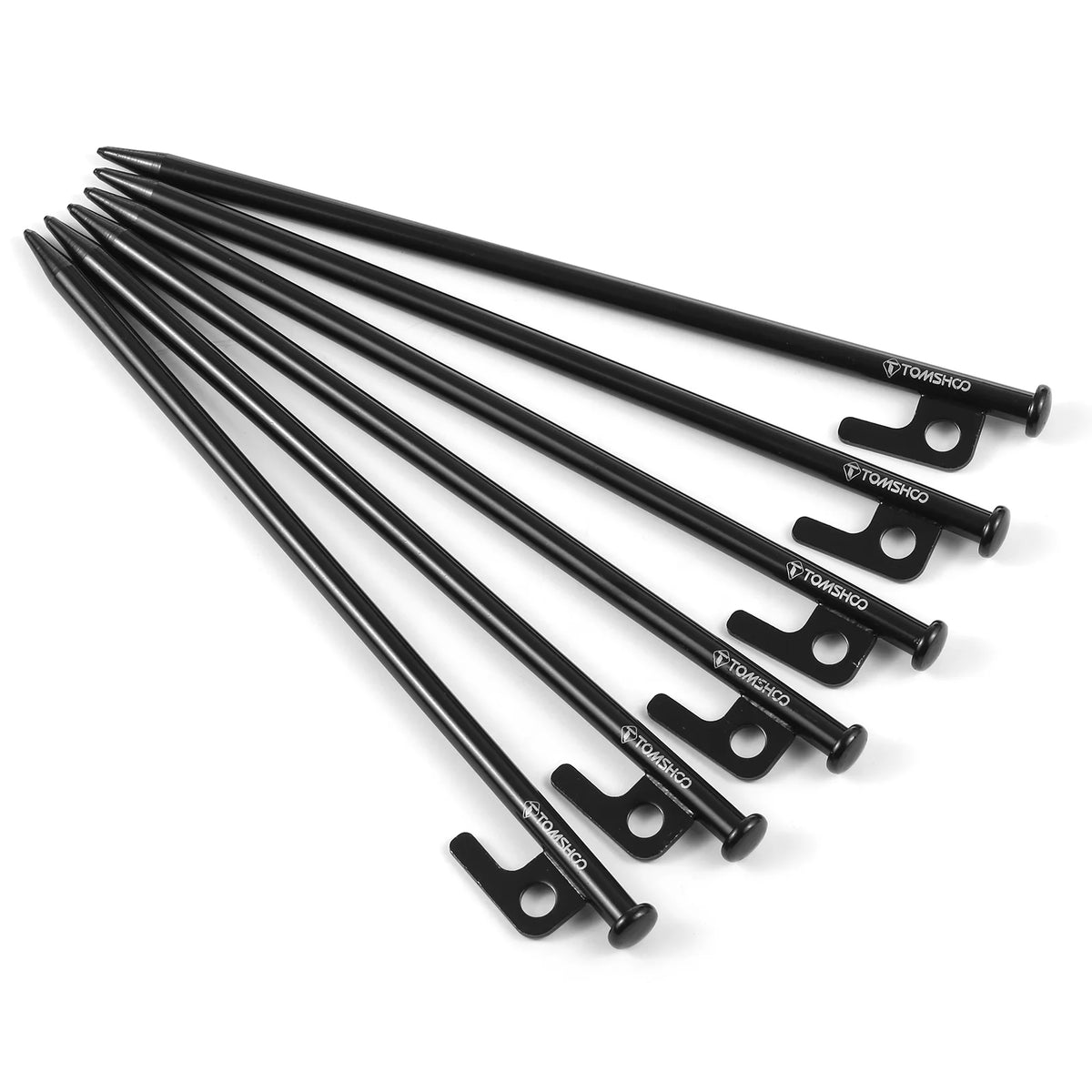 8 Inch /12 Inch Steel Tent Pegs with Storage Bag U89294