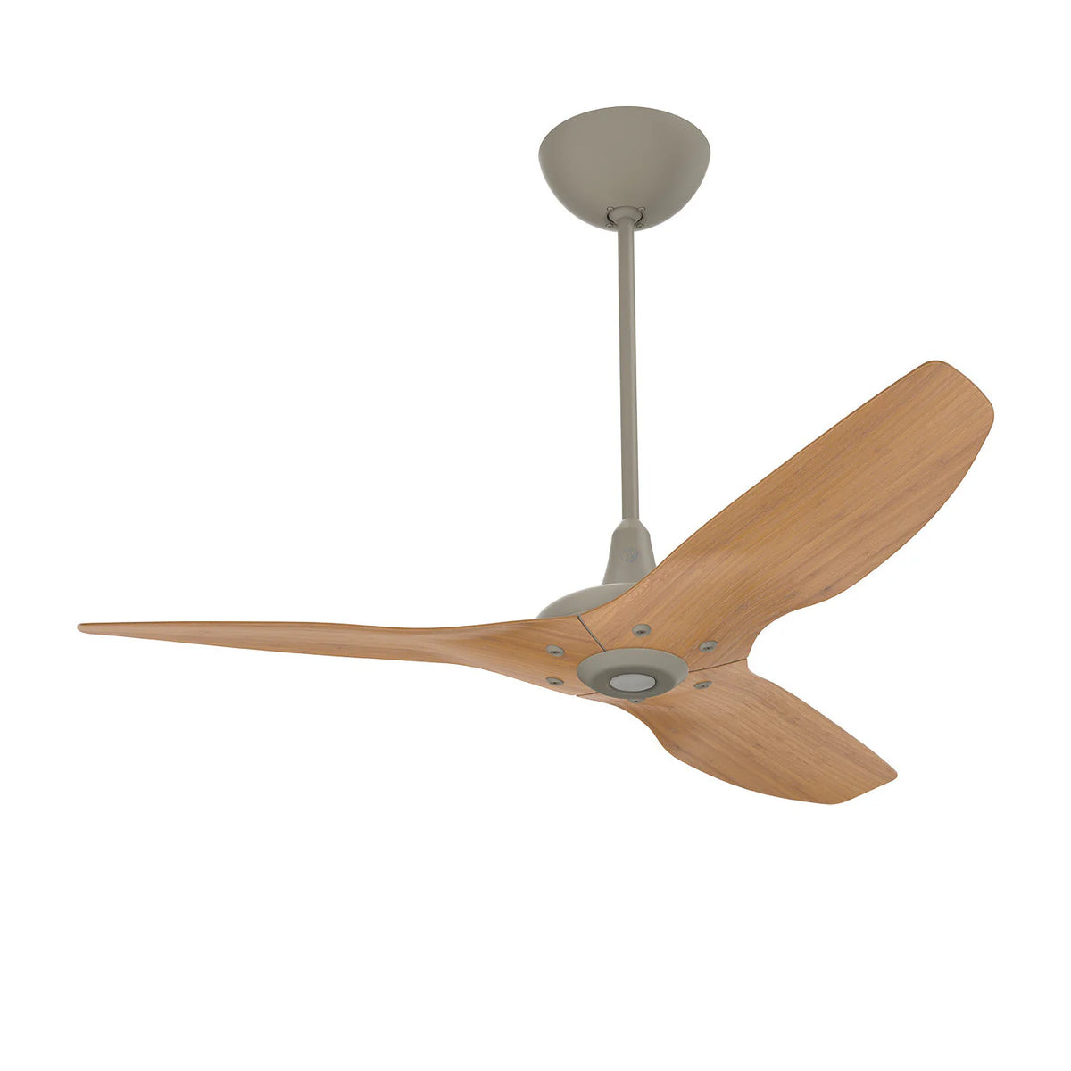 52 Ceiling Fan with Bamboo Blades and Nickel Finish R356