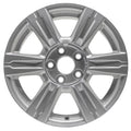 17 inch 5 Lug Silver Aluminum Wheel Rim K233