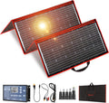 300W 18V Portable Folding Solar Panel Kit with 2 USB Outputs J57452