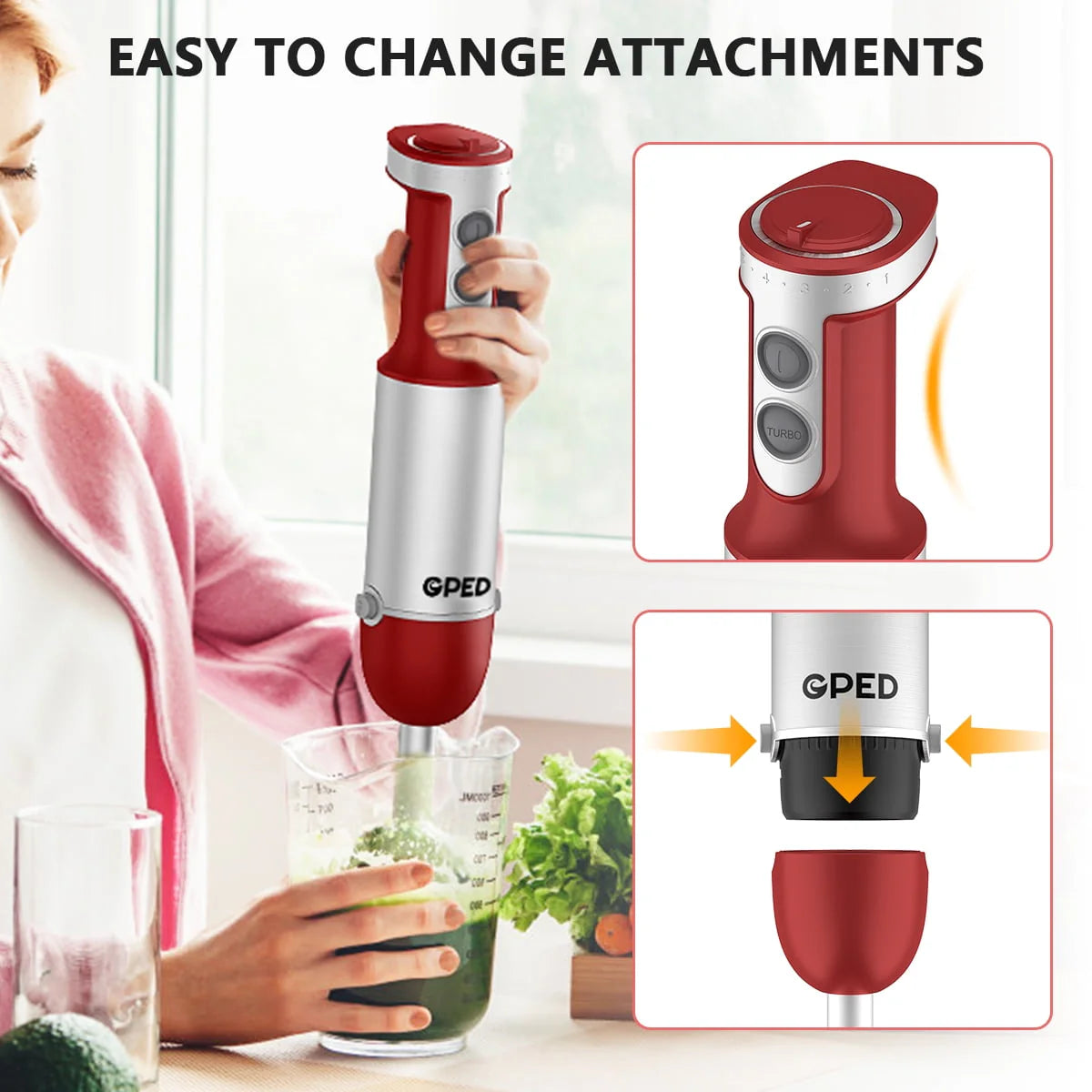 5-in-1 Immersion Hand Blender E921