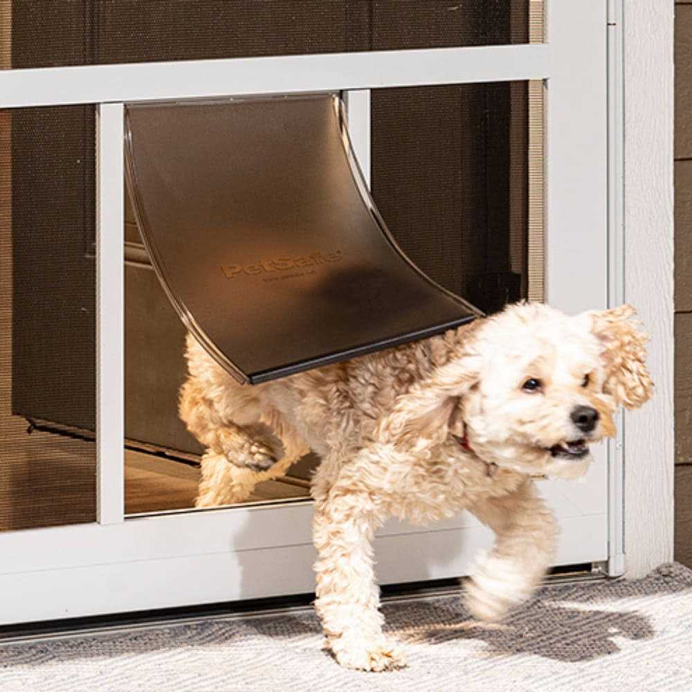 Brown Aluminum Hinged Screen Door G5659