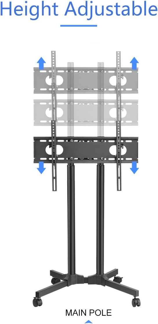 Rolling TV Stand Mount Cart with Wheels for 32-70 inch TVs P899