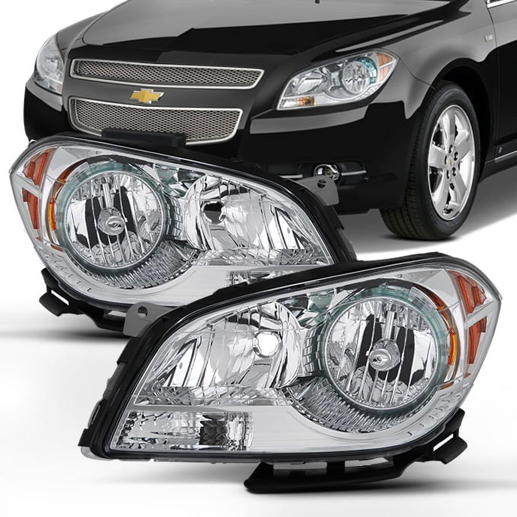 Driver & Passenger Both Side Headlights Assembly W20555