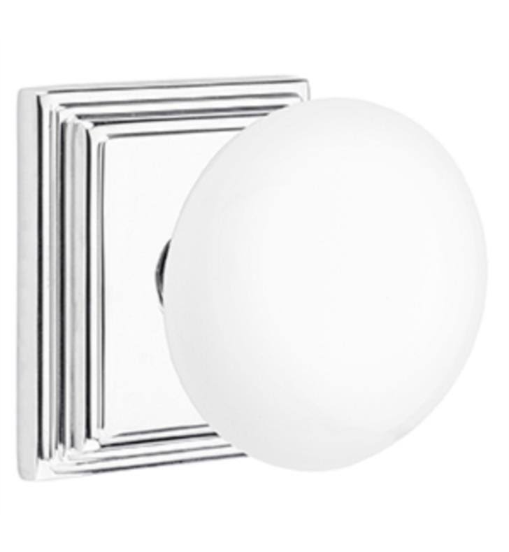 Single Dummy Crystal Knob with Oil Rubbed Bronze Finish O597