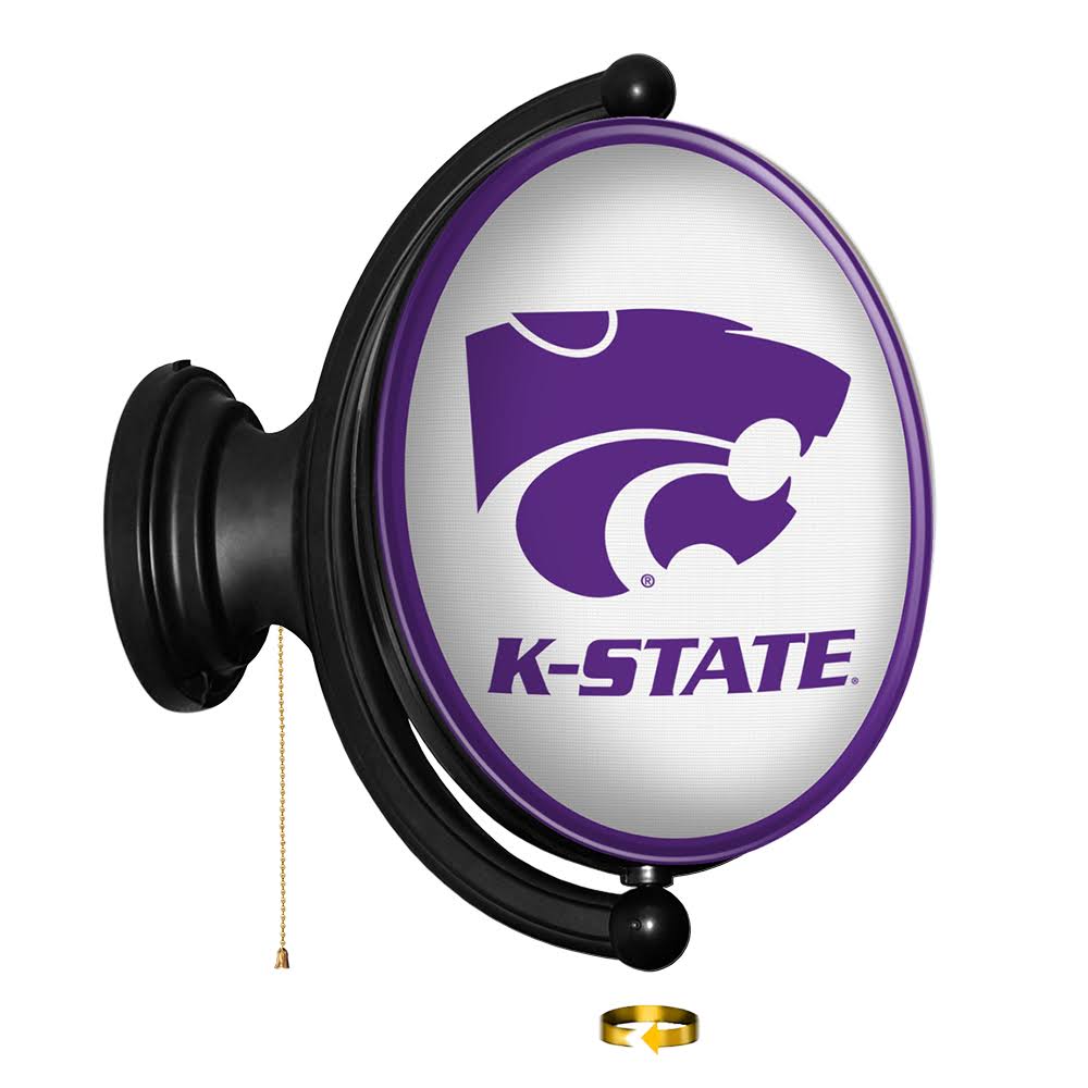Purple Rotating LED Wall Sign B5598