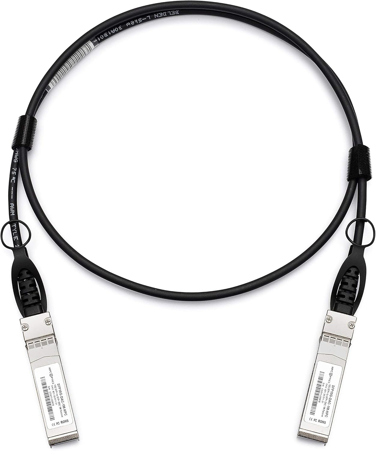 SFP+ to SFP+ Twinax Cable 10G 1m Passive DAC Pack of 2 L902