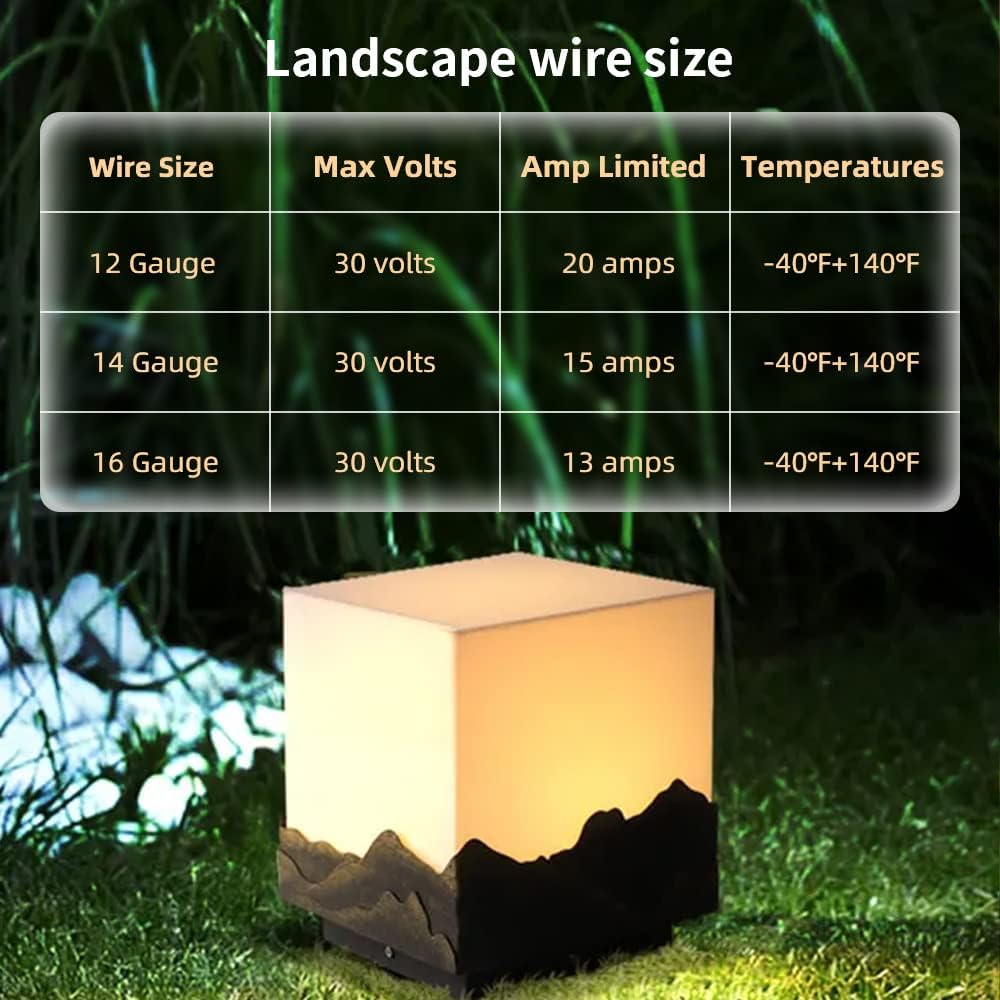 12-Gauge 2-Conductor 100 Feet Low Voltage Landscape Lighting Wire A690