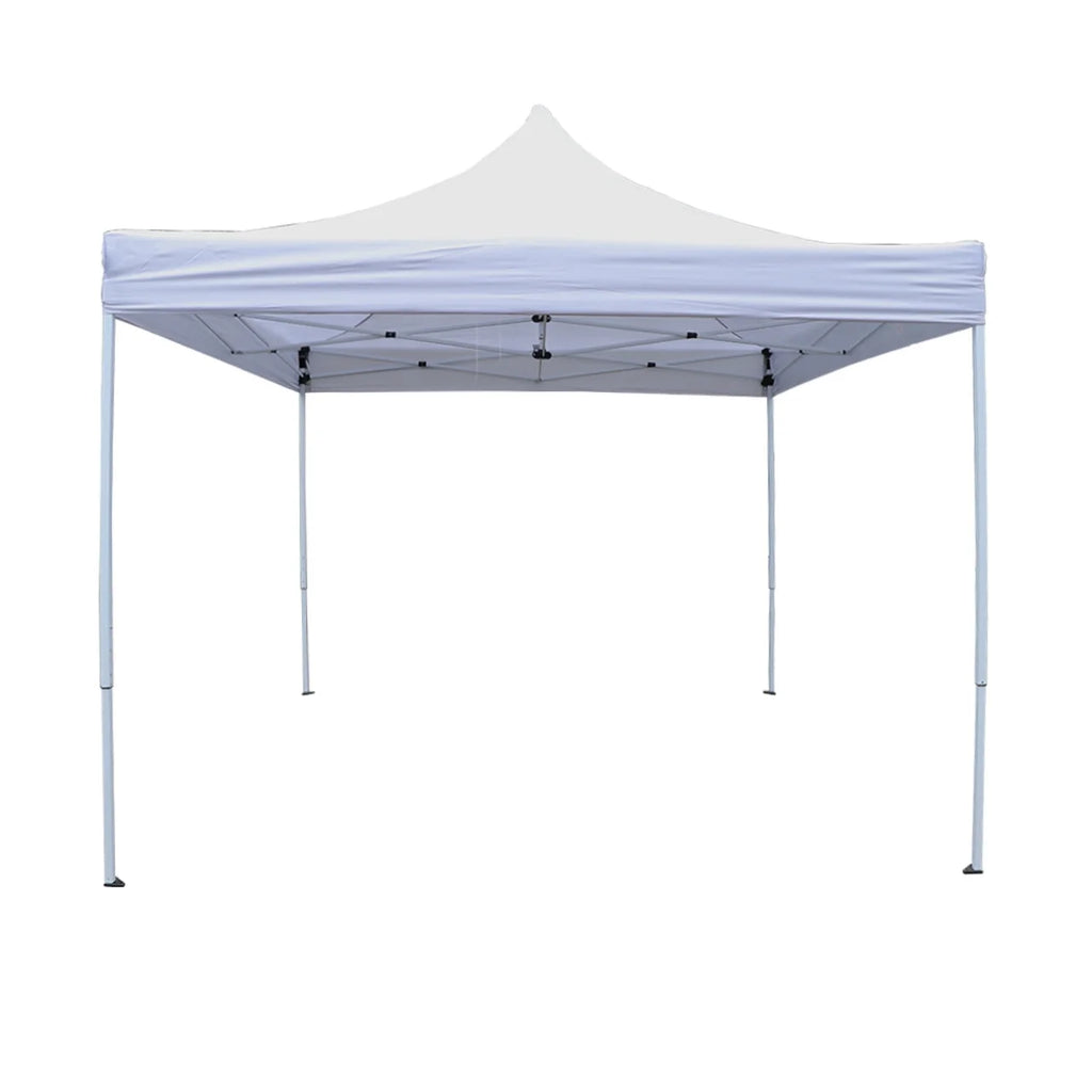 White 10x10 Ft Heavy Duty Canopy Tent H837509