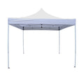 White 10x10 Ft Heavy Duty Canopy Tent H837509