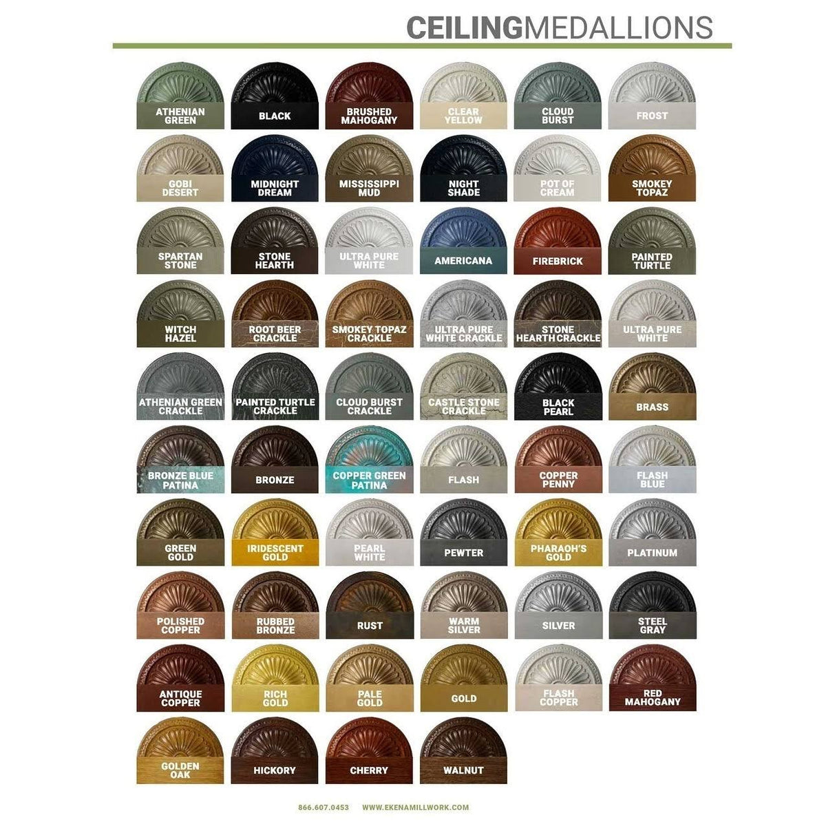 12 1/4x22OD Ceiling Medallion V904