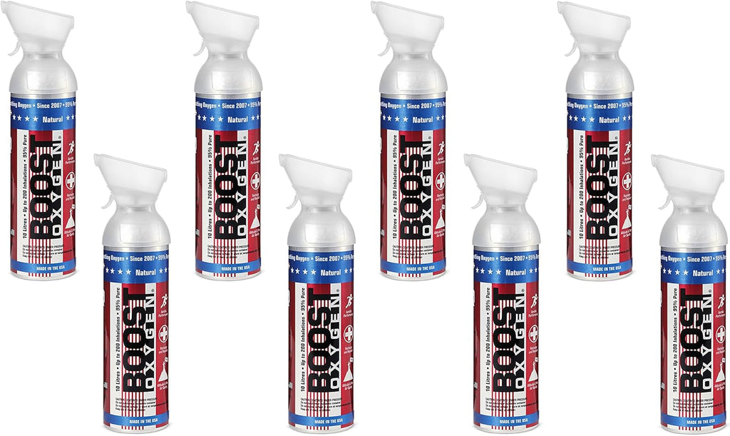 3 Pack 10-Liter Portable Canned Oxygen Canister Q930