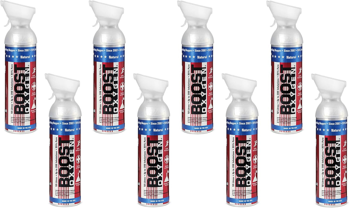 3 Pack 10-Liter Portable Canned Oxygen Canister Q930