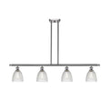 Brushed Satin Nickel 3 Light Island Light U16712