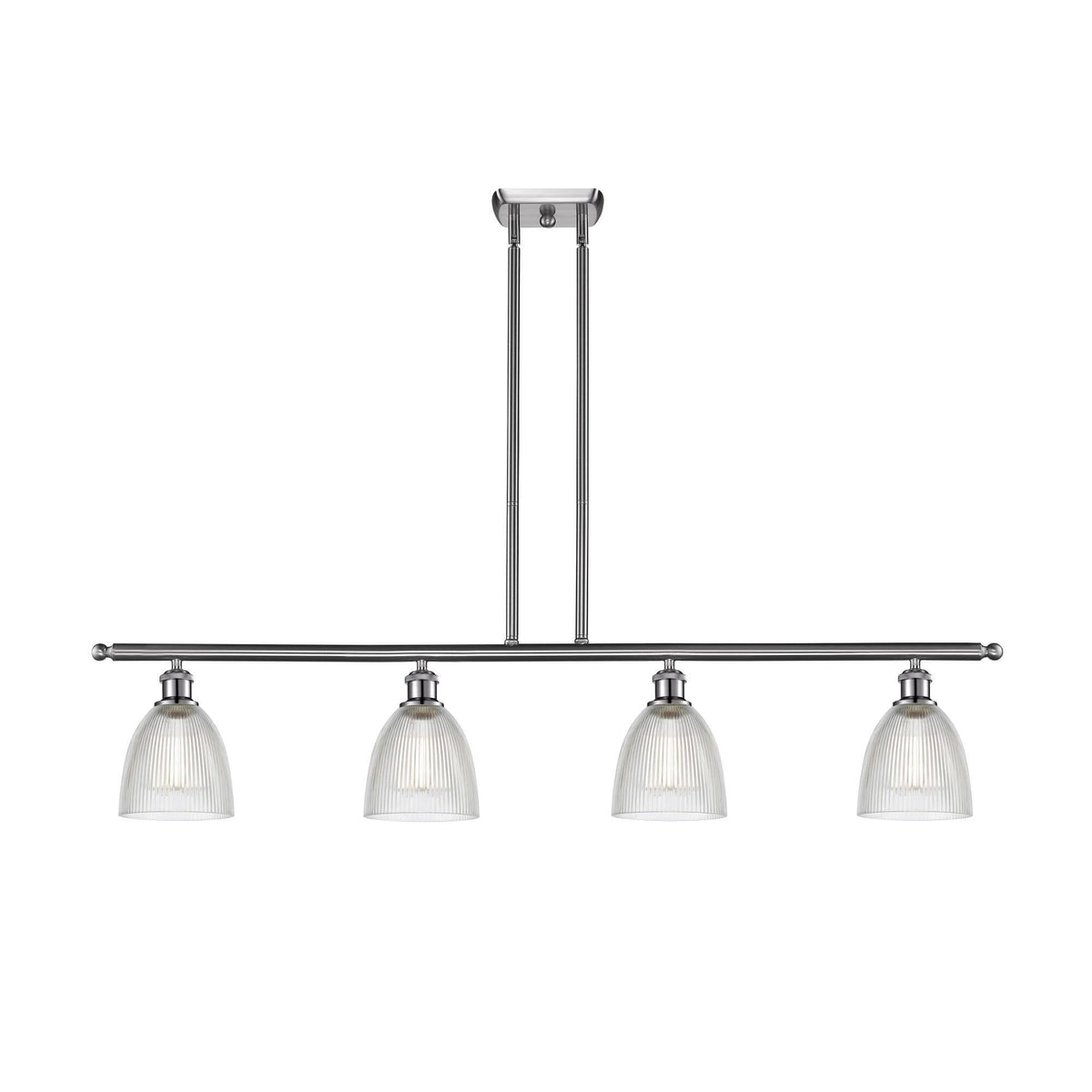 Brushed Satin Nickel 3 Light Island Light U16712