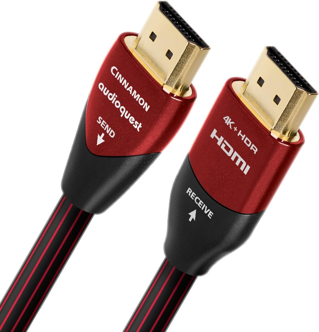 Black/Red 15m Active HDMI Cable with Ethernet D415147