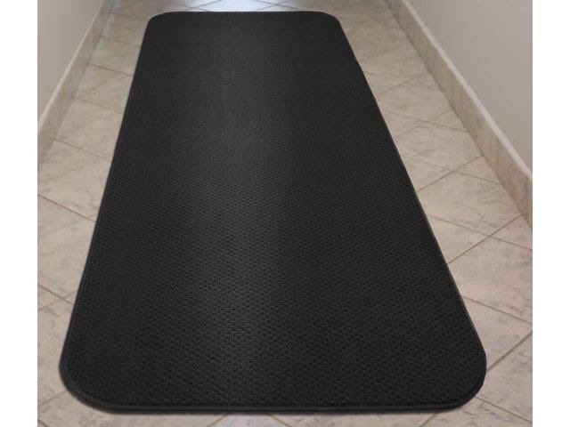 Skid-Resistant Carpet Runner - Black - 14 ft. x 36 in. J377