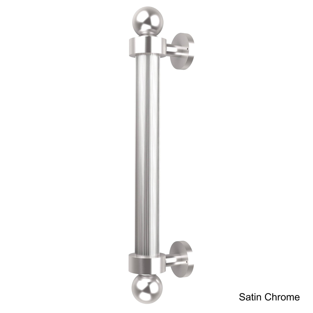 8 in. Reeded Door Pull Antique Copper T6921